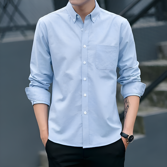 Axel | Slim Fit Long Sleeve Shirt