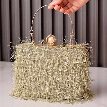 Gia | Luxury Tassel Evening Crossbody Bag