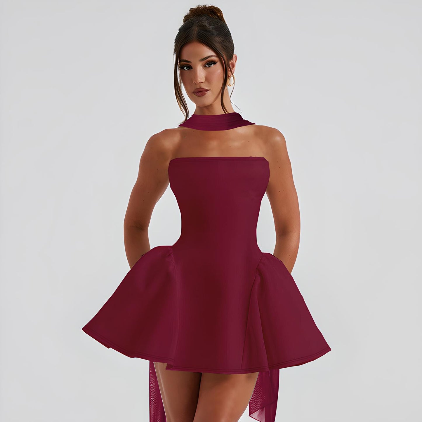 Lorelei | Women’s Strapless Tube Dress – Backless Party Bodycon