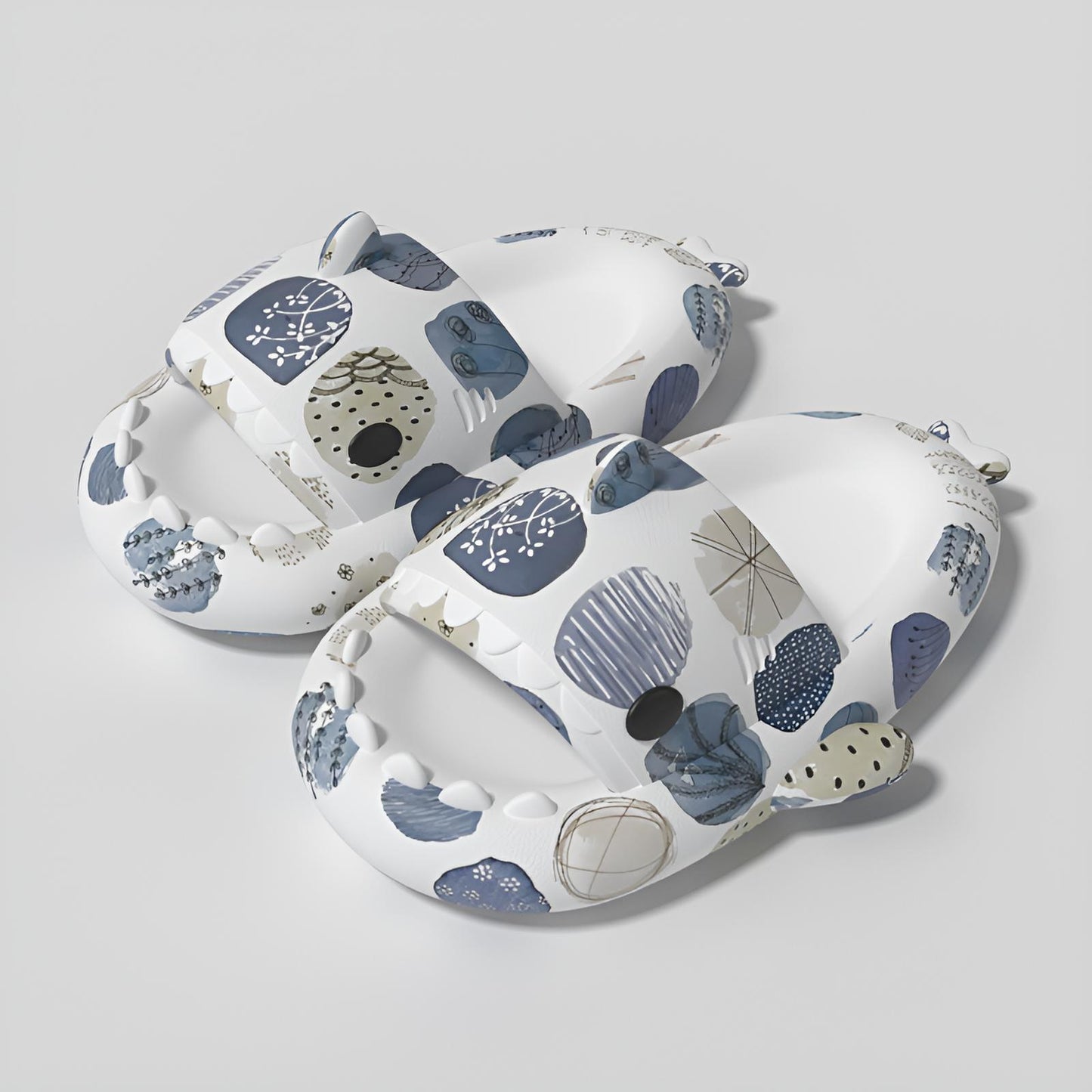 Skyler | Shark Heart Slippers
