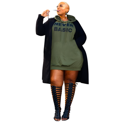 Nina | Women’s Plus-Size Oversized Hoodie
