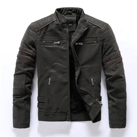 Kenneth | Men’s Leather Moto Jacket