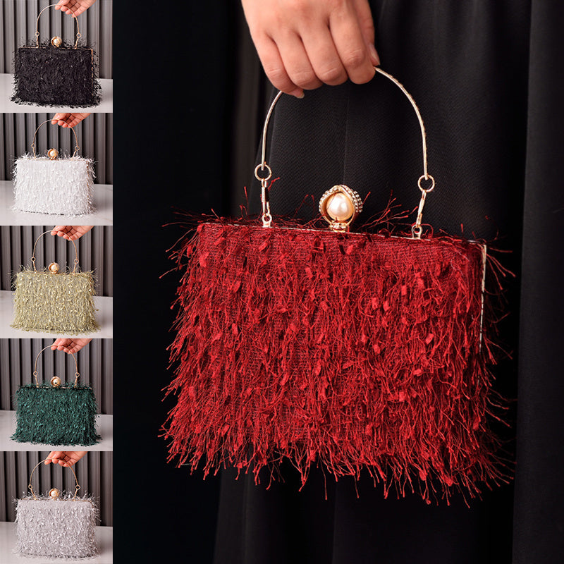 Gia | Luxury Tassel Evening Crossbody Bag