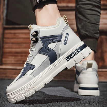 Dexter | Men’s Velvet-Lined Snow Boots – Warm Anti-Skid Winter Shoes