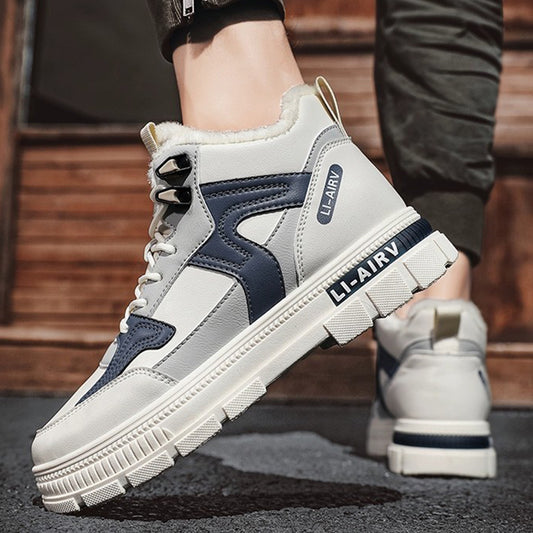 Dexter | Men’s Velvet-Lined Snow Boots – Warm Anti-Skid Winter Shoes