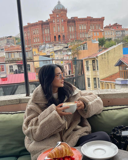 Arden | Oversized Teddy Fleece Jacket