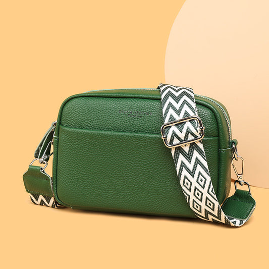 Davina | Embroidered Rhombus Crossbody Bag