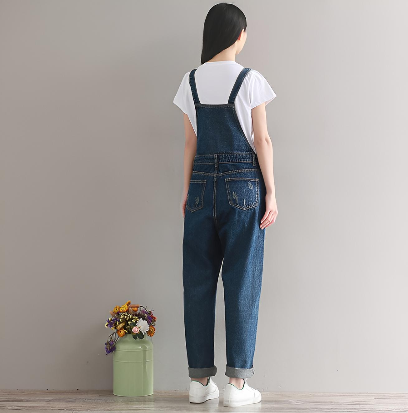 Cleo | Women’s Denim Jumpsuit Romper