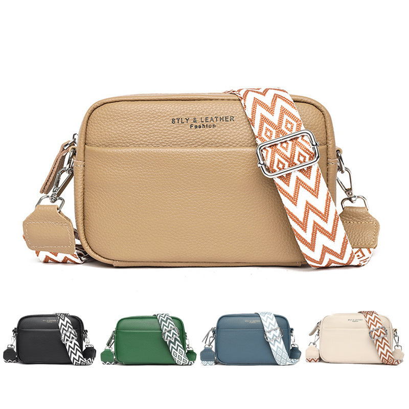 Davina | Embroidered Rhombus Crossbody Bag