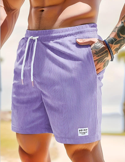 Carter | Corduroy Drawstring Shorts