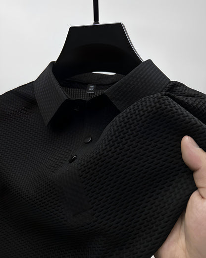 Theo | Ice Silk Mesh Short Sleeve T-Shirt
