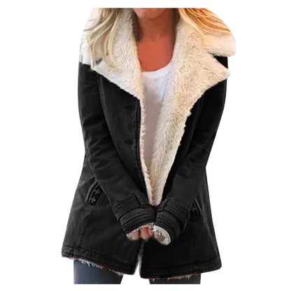 Jordan | Plus Size Plush Coat