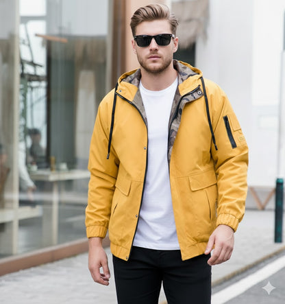 Nathaniel | Men’s Fashion Bomber Parka Jacket