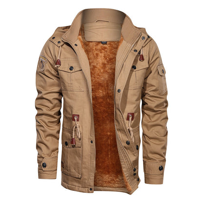 Levi | Thermal Fleece Hooded Jacket