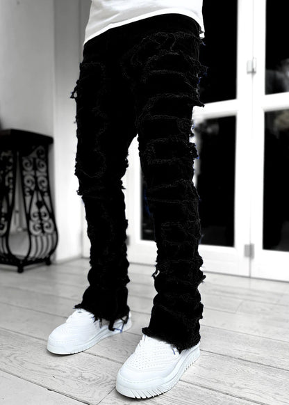 Joseph | Patched Stacked Skinny Jeans