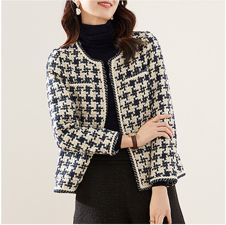 Colette | Women’s Houndstooth Small Fragrance Jacket