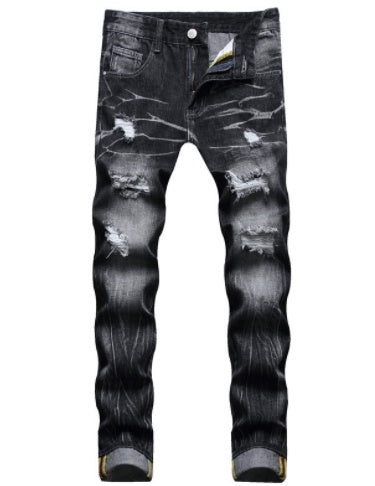 Matthew | Vintage Distressed Denim Jeans