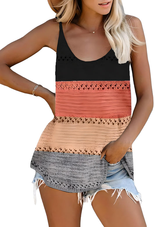 Mercy | Loose Knit Camisole Beach Top