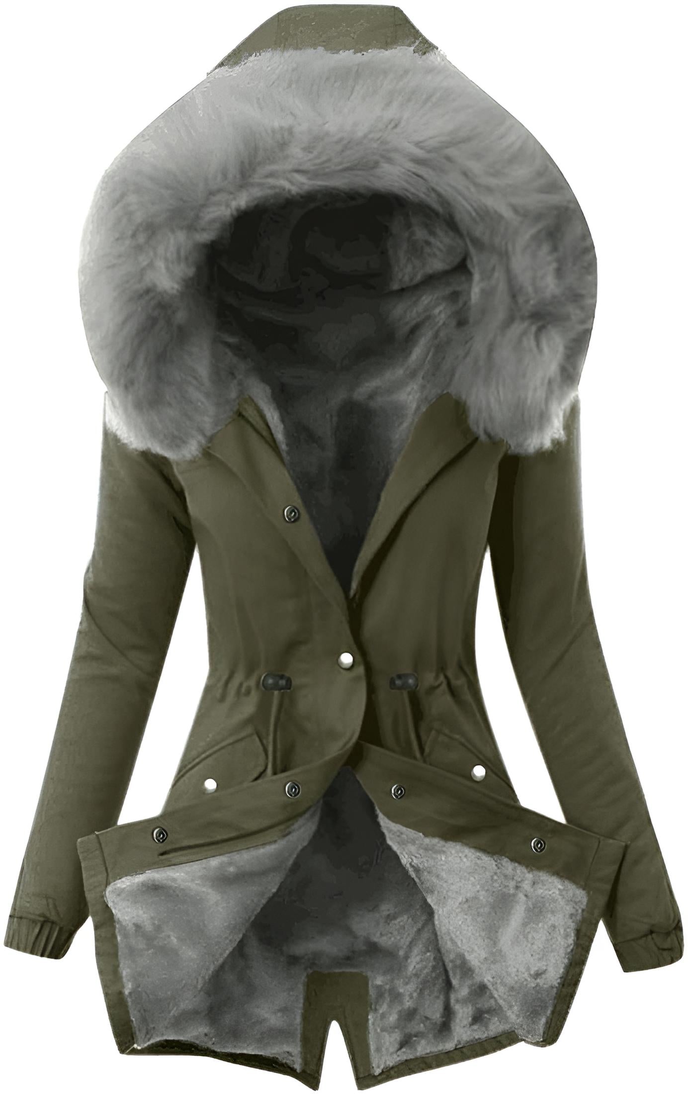 Harlow | Women’s Hooded Plush Fleece Jacket