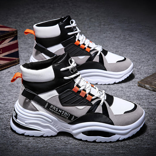 Christopher | Color-Block High-Top Sneakers
