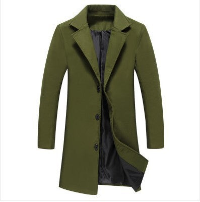 Percy | Men’s Woolen Business Overcoat