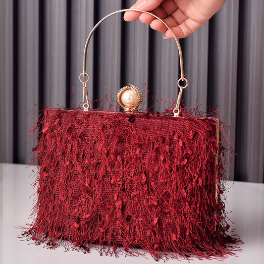 Gia | Luxury Tassel Evening Crossbody Bag