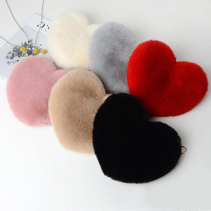 Zoe  | Plush Chain Shoulder Bag
