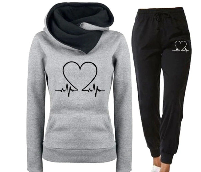 Maren | Heart Print Sports Set