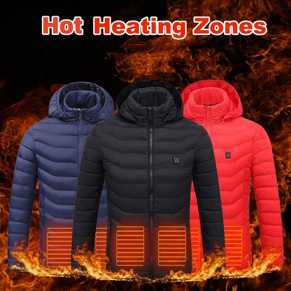 Atlas | Men’s USB Heated Winter Jacket – Thermal Electric Coat