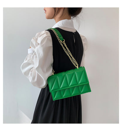 Genevieve | Mini Square Chain Crossbody Bag