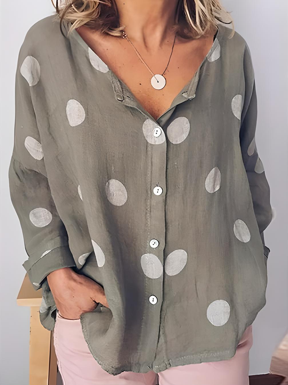 Emily | Printed Casual Blouse