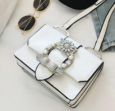 Haven | Diamond Lock Handbag