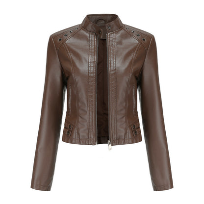 Kinsley | Studded Leather Jacket