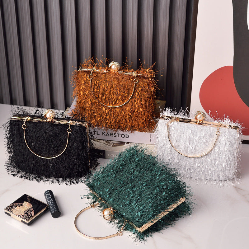 Gia | Luxury Tassel Evening Crossbody Bag