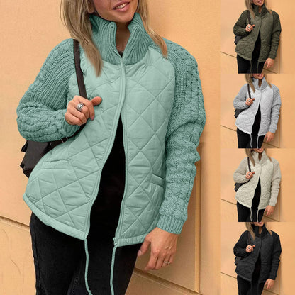 Johanna | Women’s Stand-Collar Cotton Jacket with Pockets