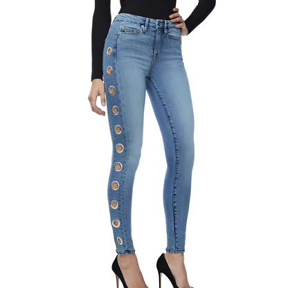 Aspen | Contour Fit Hoop Detail Jeans