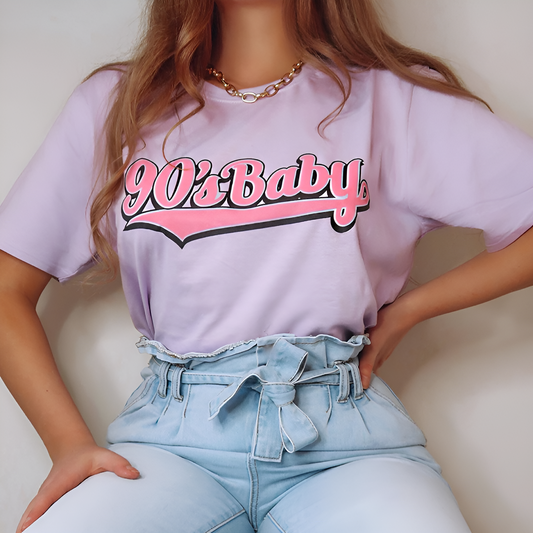Natasha | 90’s Baby Graphic Summer T-Shirt