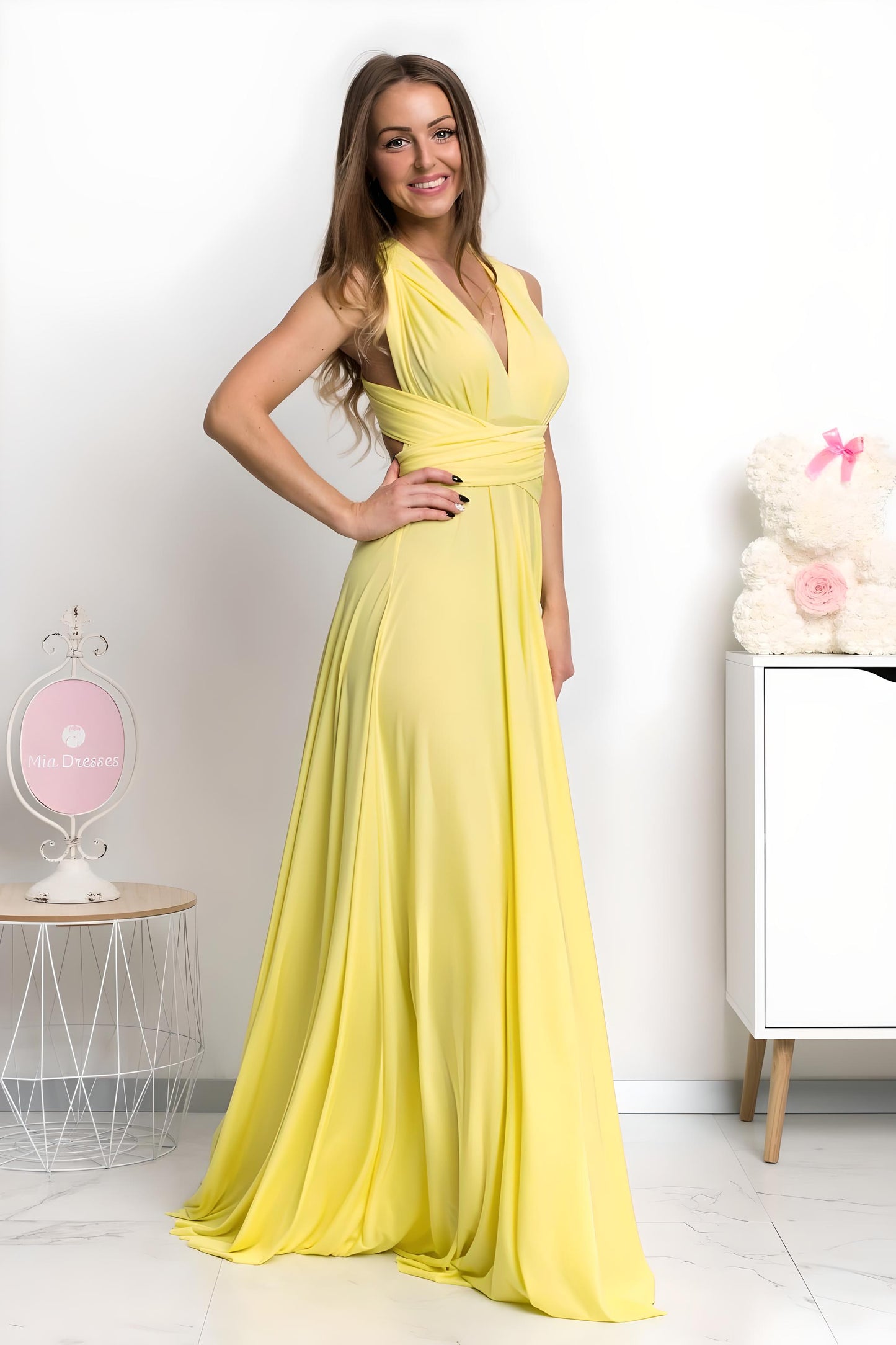 Nalani | Women’s Backless Multiway Bandage Maxi Dress
