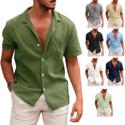 Bryce | Short Sleeve Beach Shirt