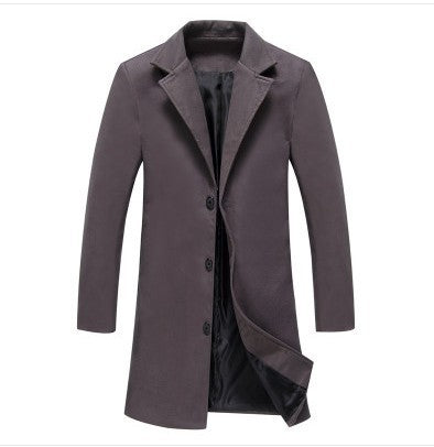 Percy | Men’s Woolen Business Overcoat