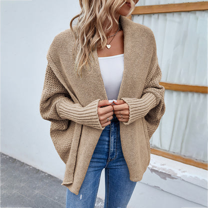 Zadie | Women’s Loose Knit Bat Sleeve Cardigan