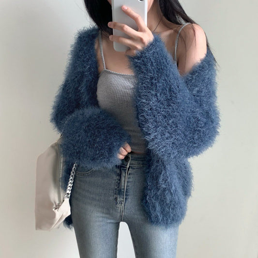 Isla | Cropped Sweater Coat