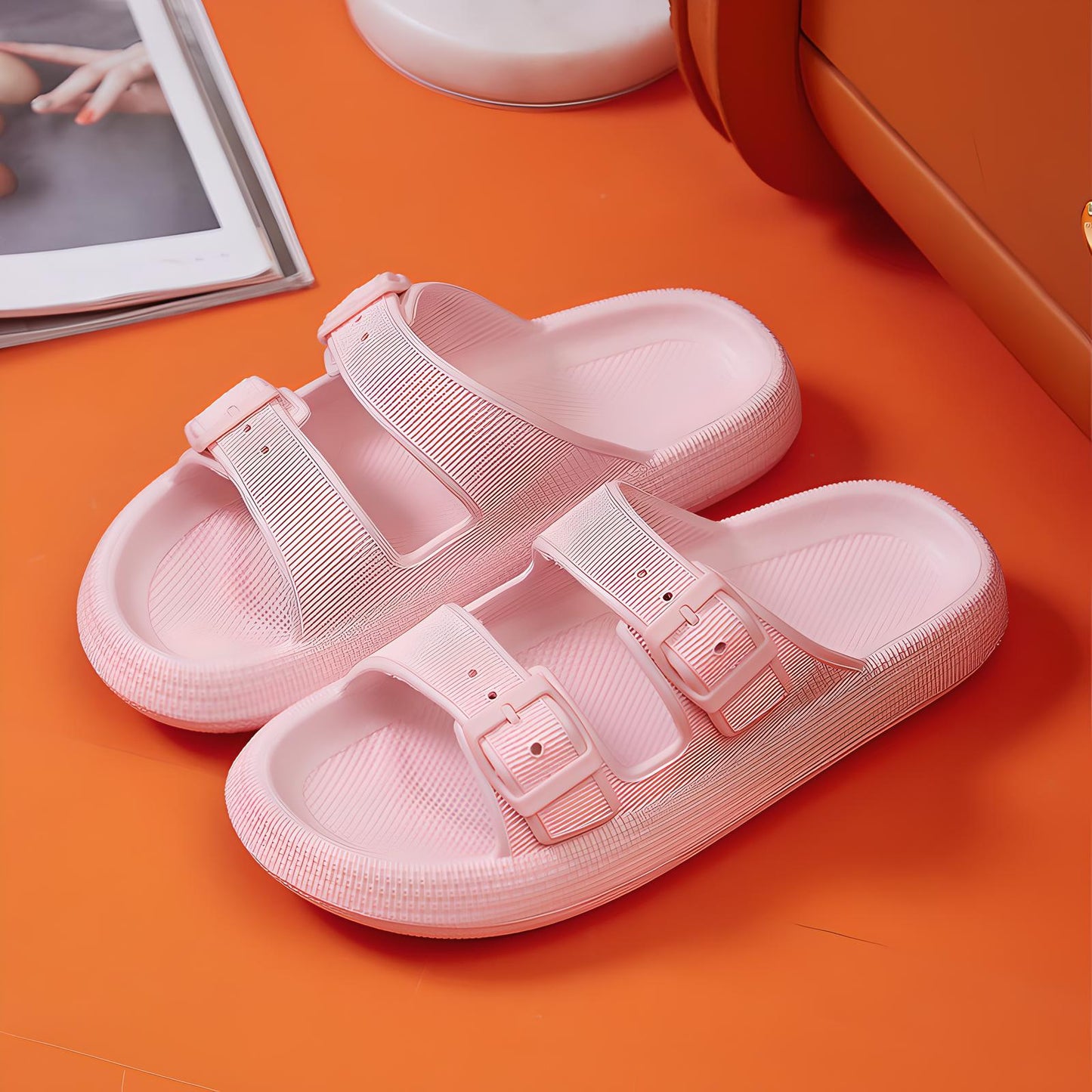 Eden | Buckle Platform Sandals
