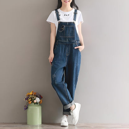 Cleo | Women’s Denim Jumpsuit Romper