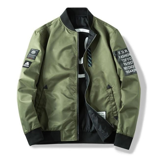 Gus | Men’s Reversible Flight Jacket – Casual Autumn Winter Wear