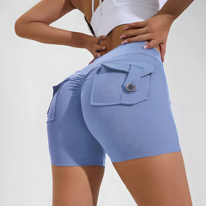 Dahlia | High-Waist Hip-Lift Quick-Dry Shorts