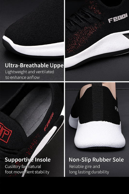 Joshua | Breathable Mesh Running Shoes