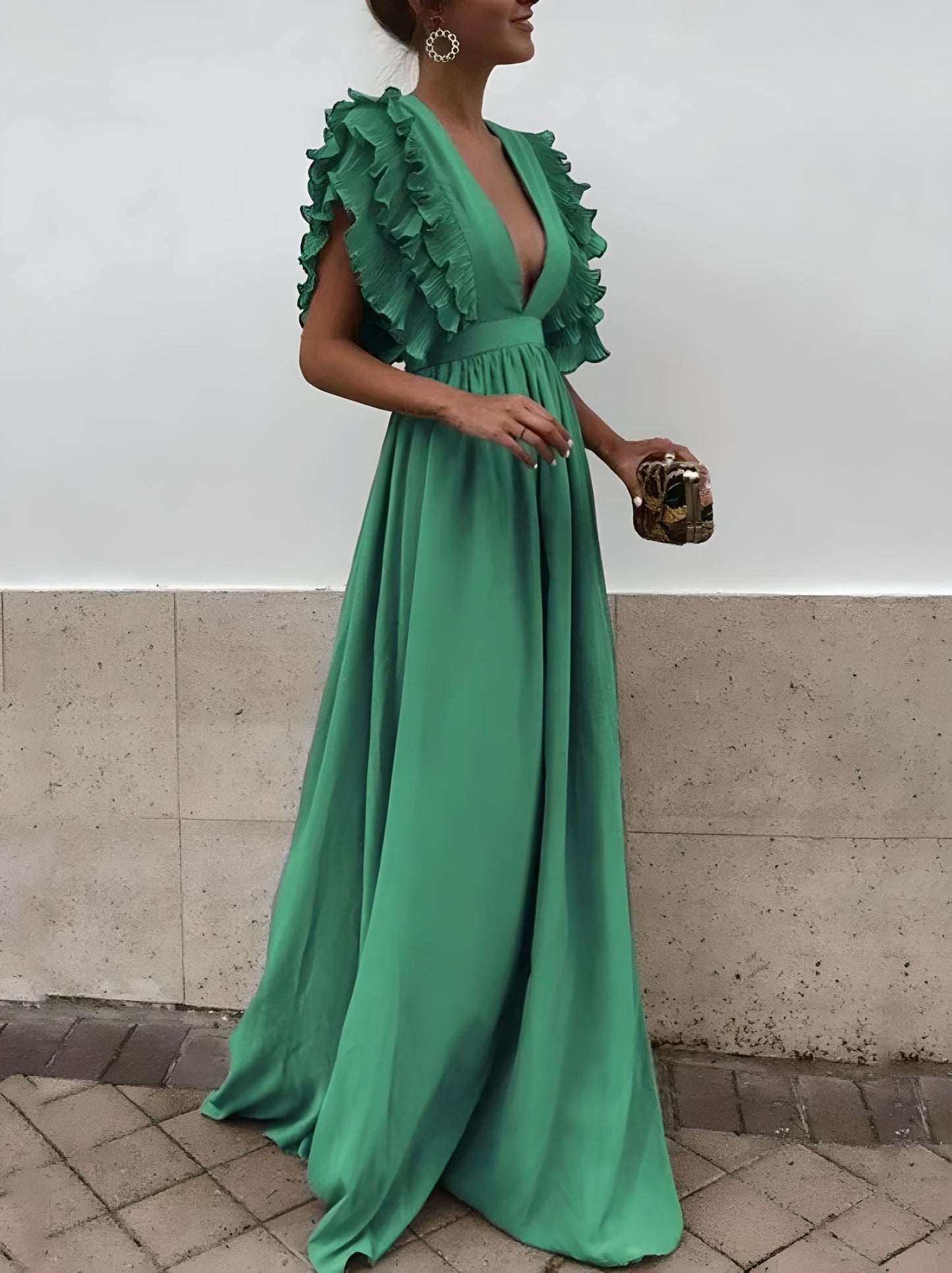 Roxanne | Women’s Plus Size Elegant Maxi Party Dress
