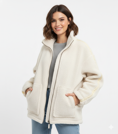 Arden | Oversized Teddy Fleece Jacket