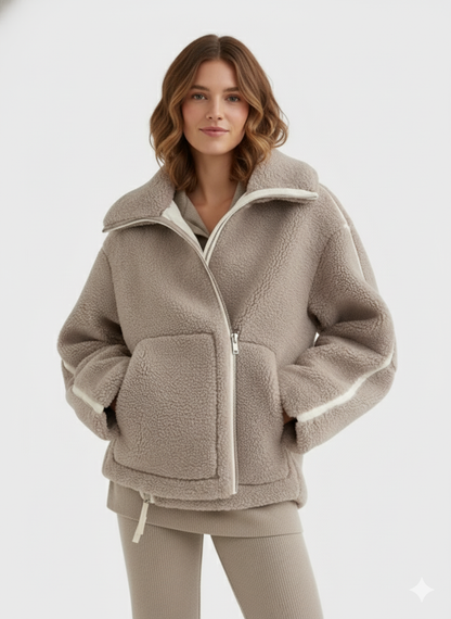 Arden | Oversized Teddy Fleece Jacket